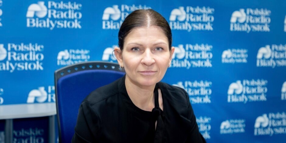 Marta Baczar w Polskim Radiu Białystok