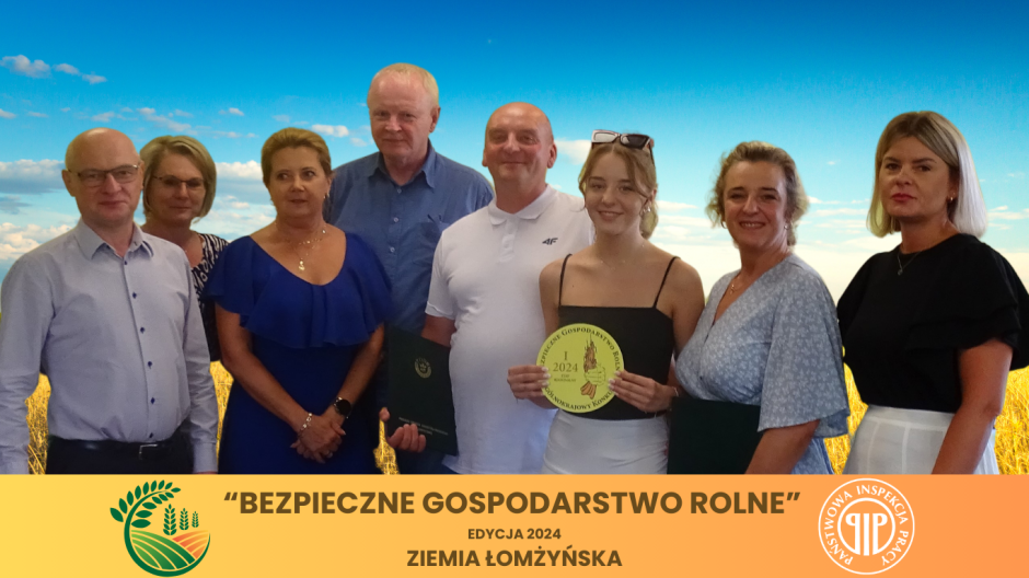 Uroczyste Wręczenie Nagród w Konkursie „Bezpieczne Gospodarstwo Rolne” w Zambrowie