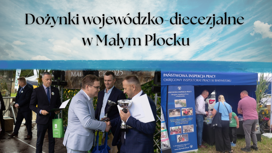 Dożynki wojewódzko-diecezjalne w Małym Płocku