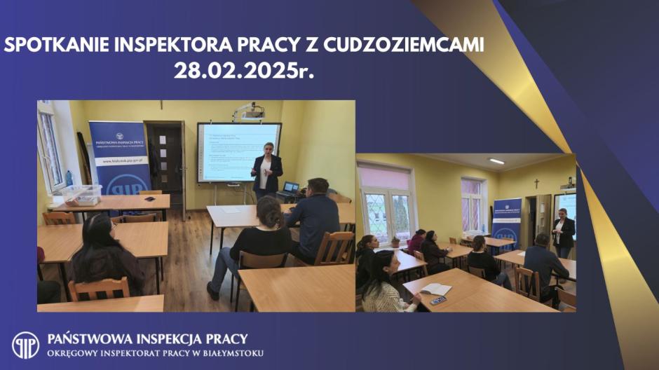 Spotkanie Inspektora Pracy z Cudzoziemcami i pracownikami Caritas