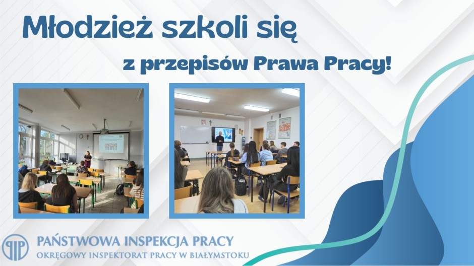 Młodzież szkoli się z przepisów prawa pracy!