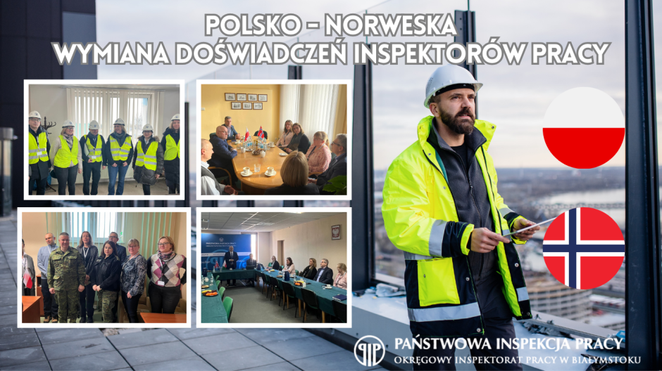 Polsko - Norweska  Wymiana Doświadczeń Inspektorów Pracy