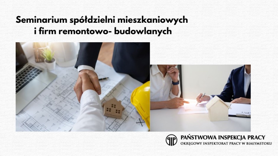 Seminarium spółdzielni mieszkaniowych i firm remontowo- budowlanych