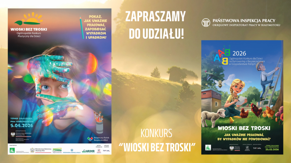 Konkurs plastyczny i konkurs na rymowankę dla dzieci 