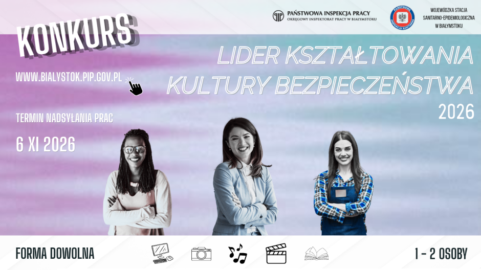Zostań Liderem Kształtowania Kultury Bezpieczeństwa! - Konkurs